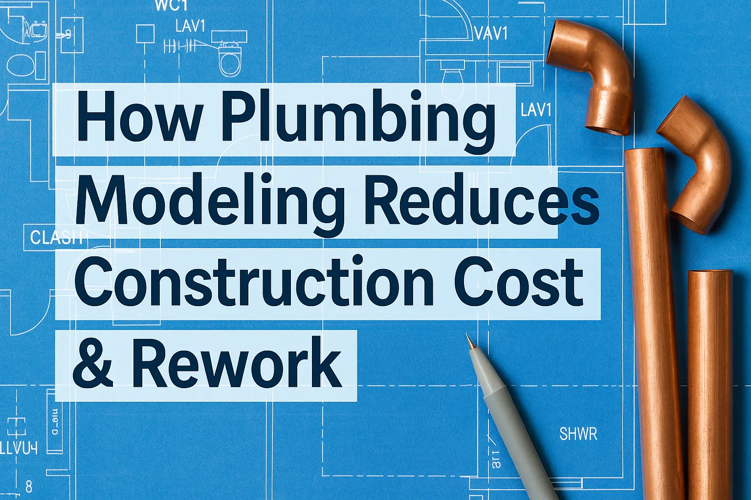 How Plumbing Modeling Reduces Construction Cost & Rework